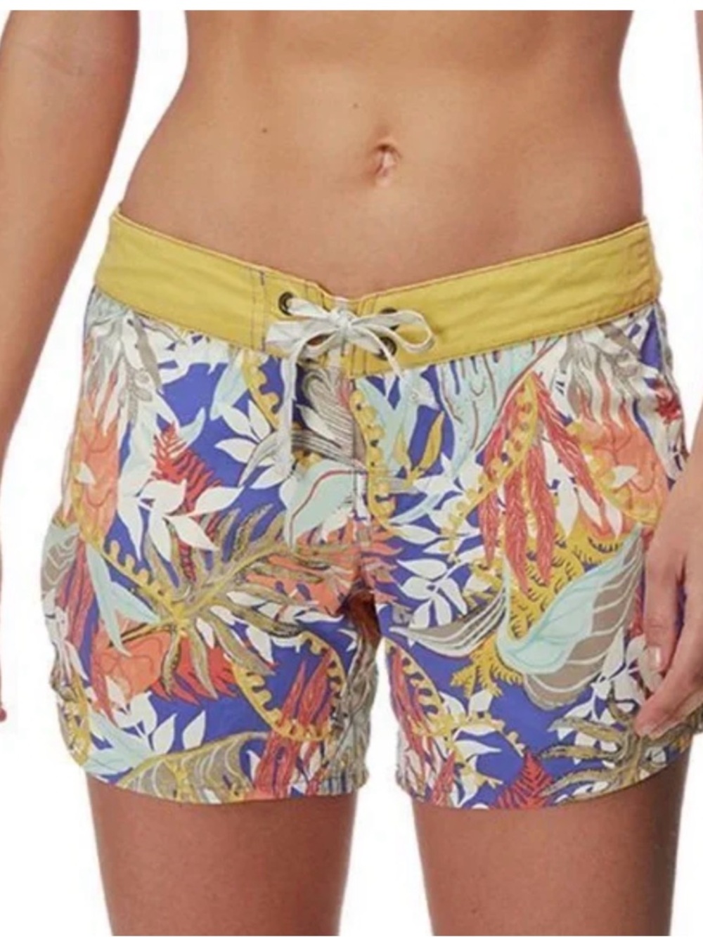 Patagonia Yellow and Multicolor Floral Jacket (206)